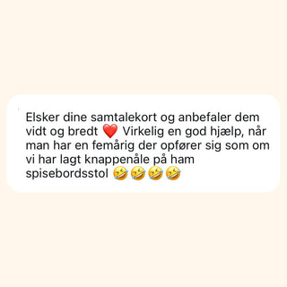 SPISEKORT: Hverdagshygge (samtalekort)